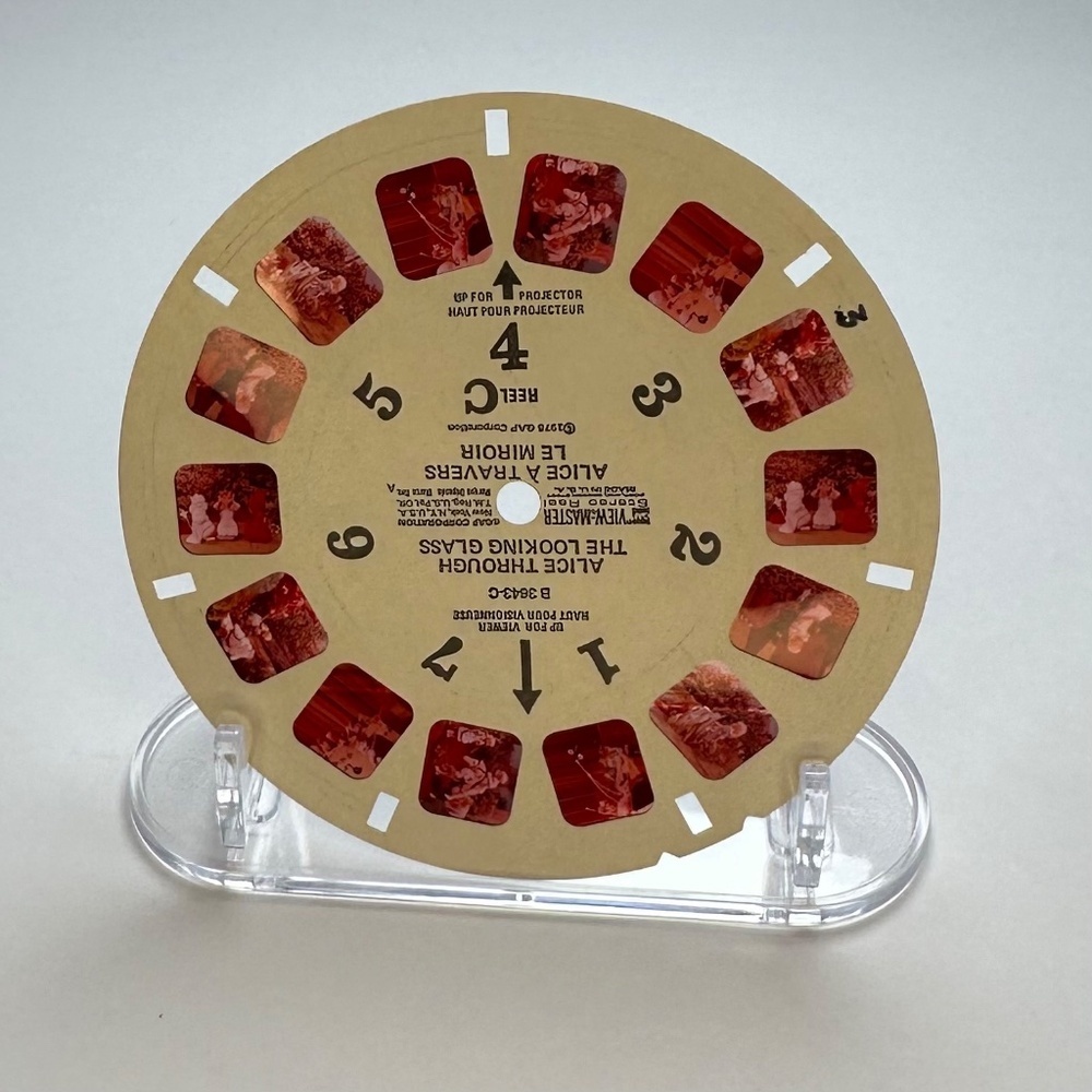Vintage View-Master Alice Through the Looking Glass • Classic Tales • 3 Reels - Picture 4 of 6